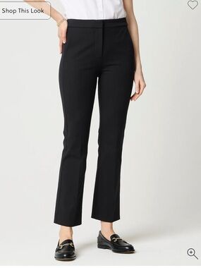 J. Crew Black Capri Pants Size 10 EUC.